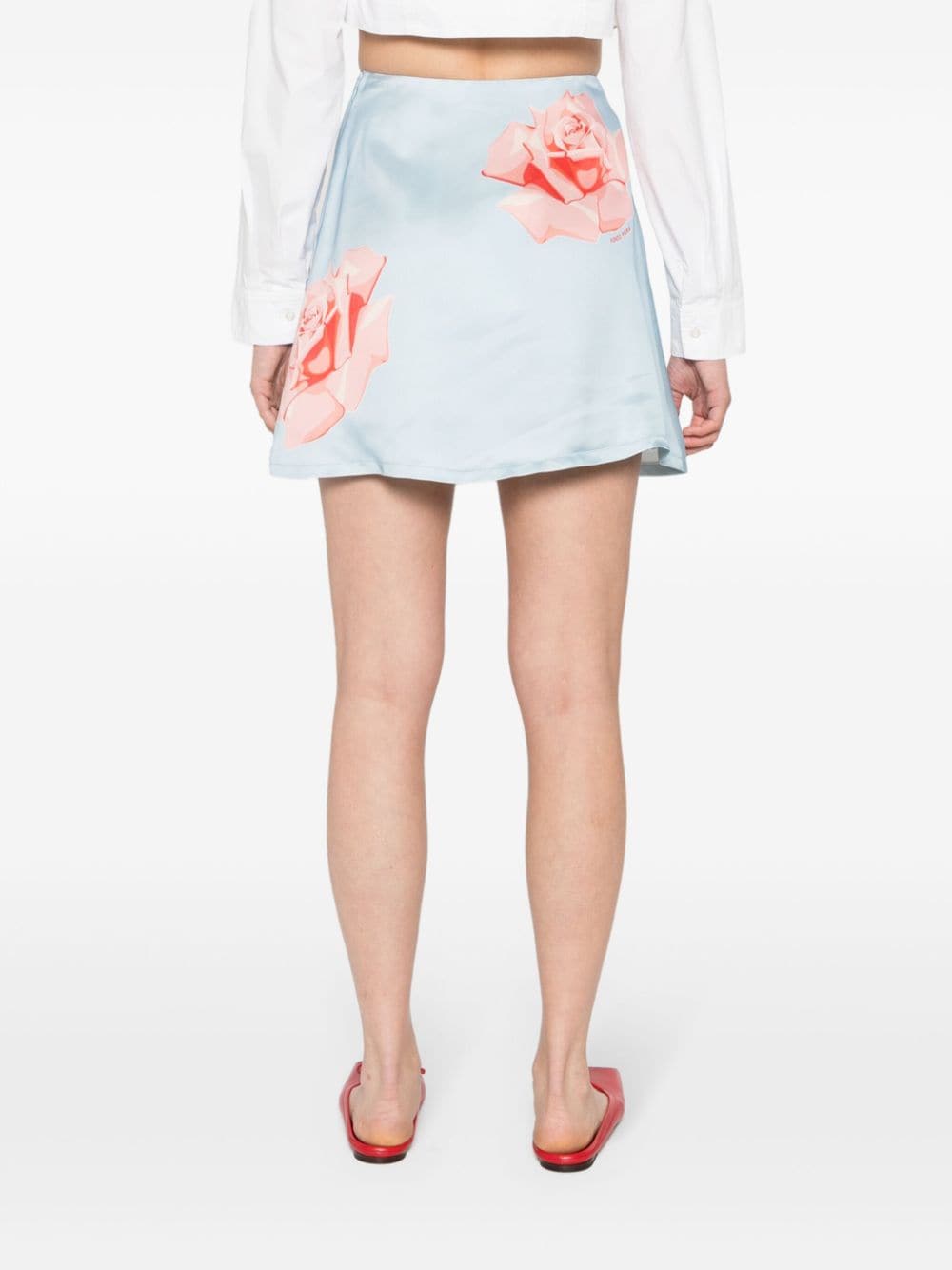 KENZO 'kenzo rose' mini skirt Affare Del Giorno