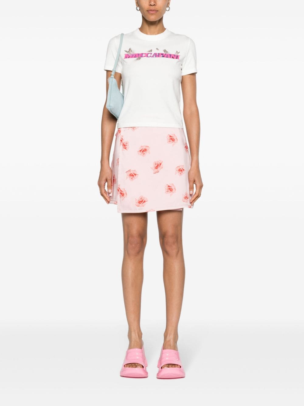 KENZO 'kenzo rose' short skirt Prezzo Ridotto