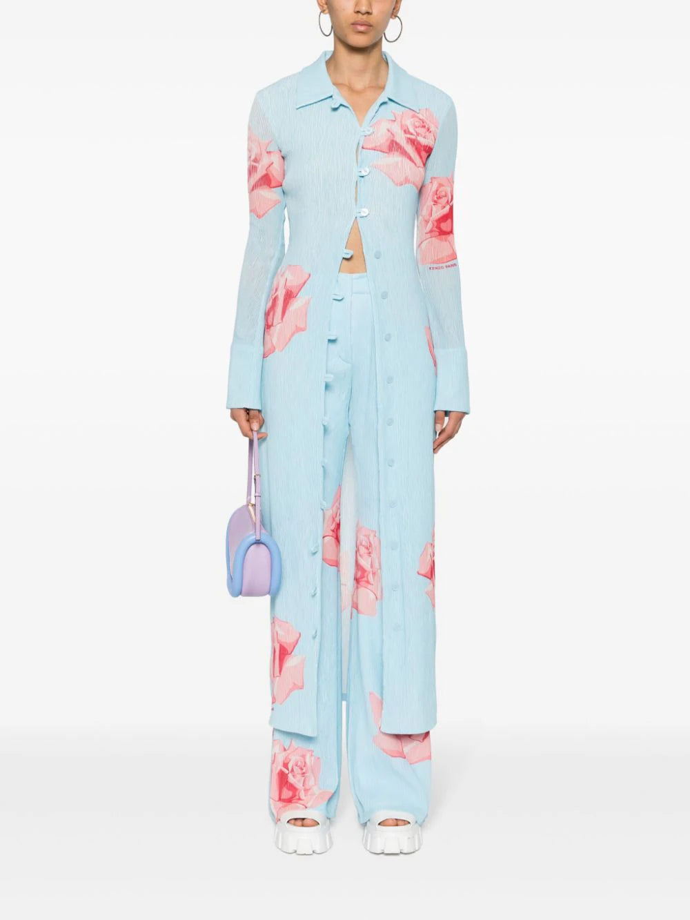 KENZO 'kenzo rose' trousers Sottocosto