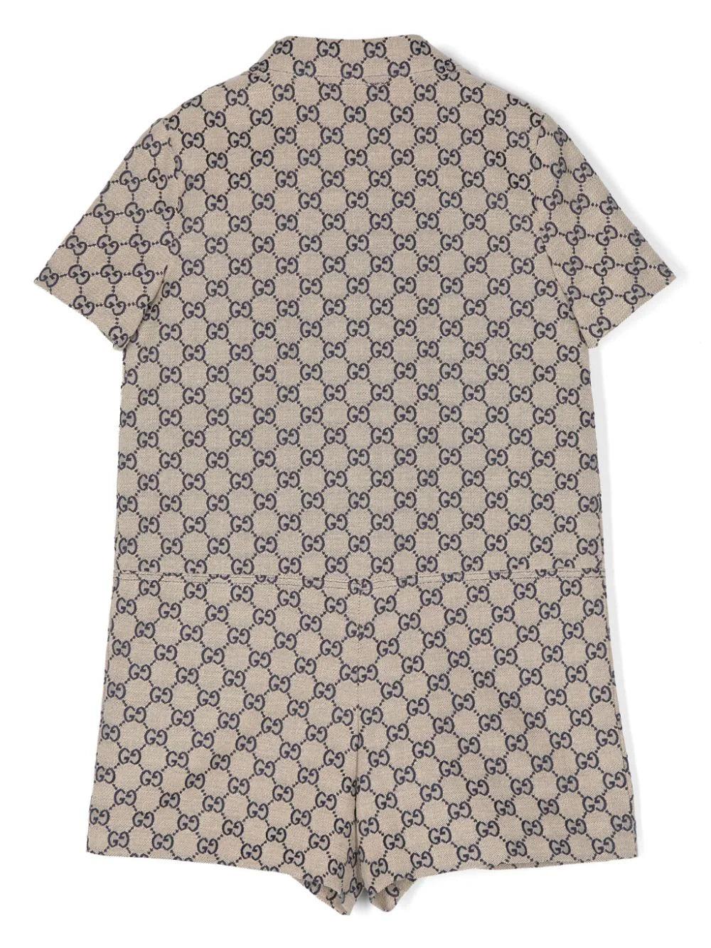 Gucci Kids Gg playsuit Saldi