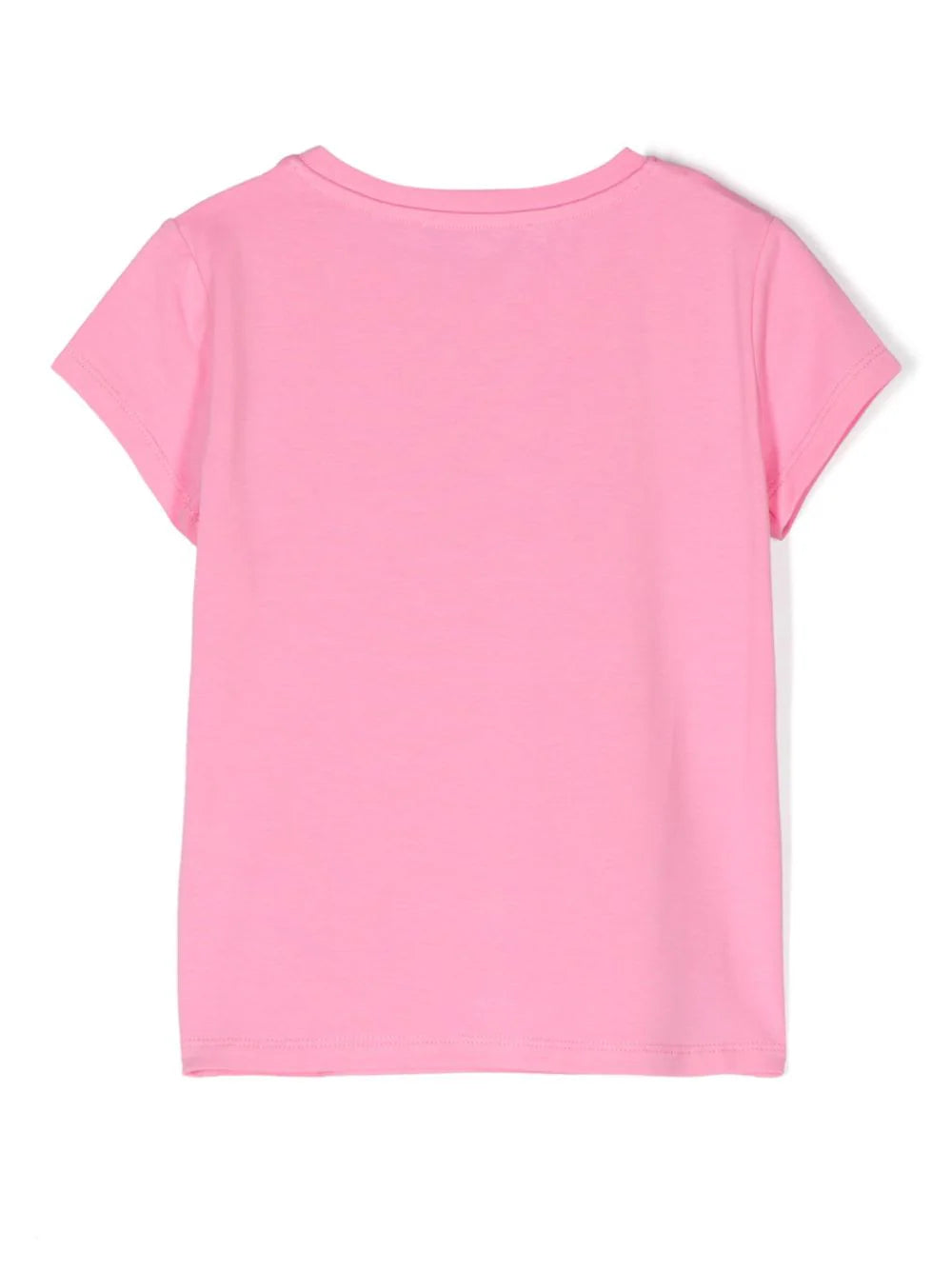 Miss Blumarine T-shirt with rhinestone logo Offerta esclusiva