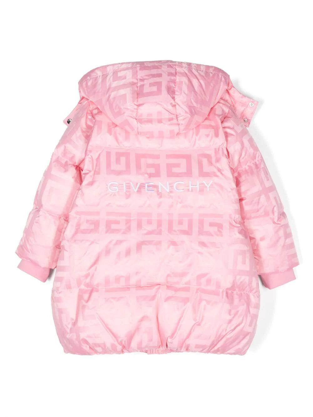 Givenchy Kids Down jacket with all-over 4g motif Vendita calda