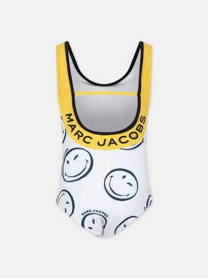 Marc Jacobs Kids One-piece swimsuit with smile Offerta temporanea