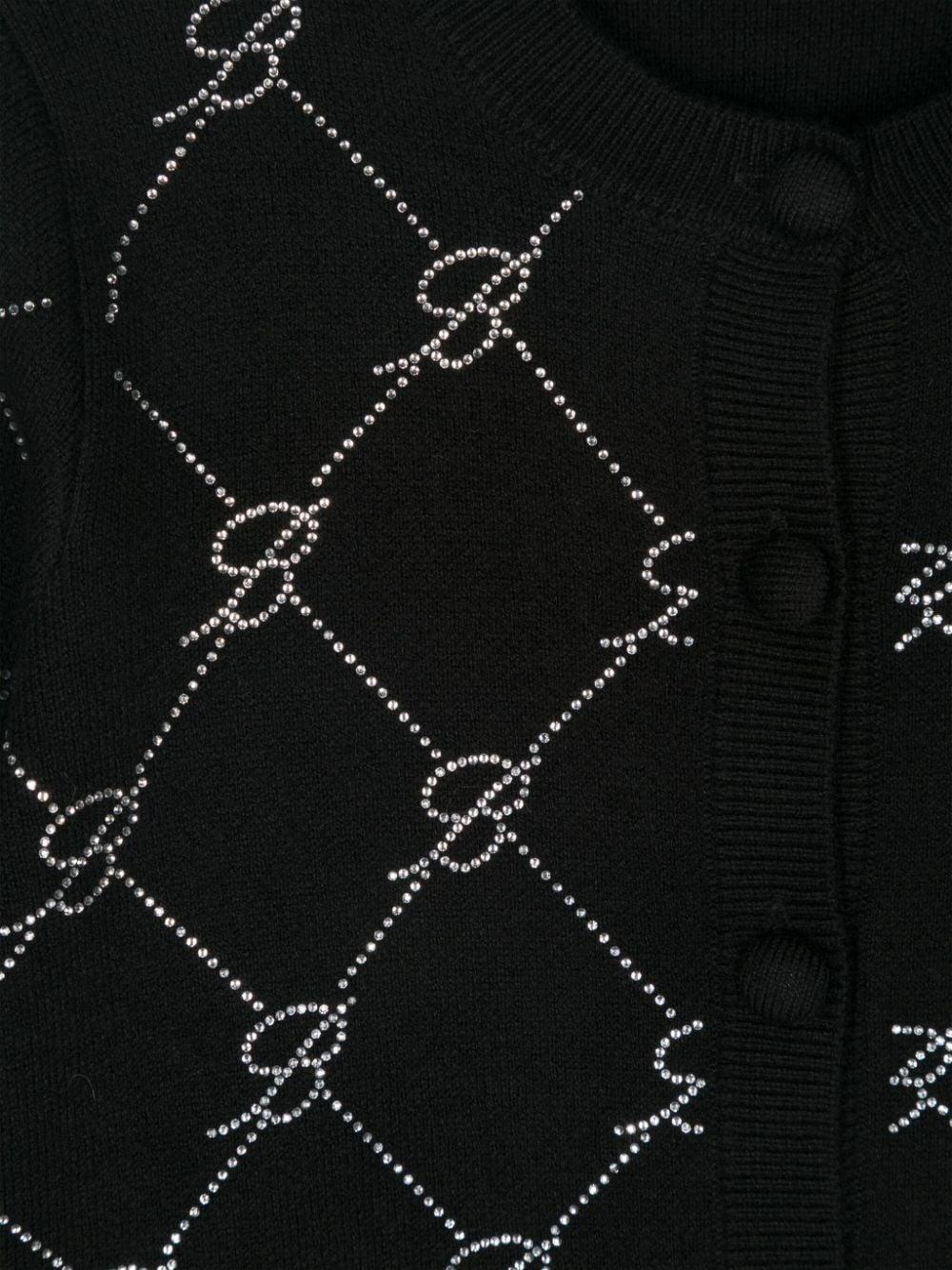 Miss Blumarine Knitted cardigan Sconti VIP