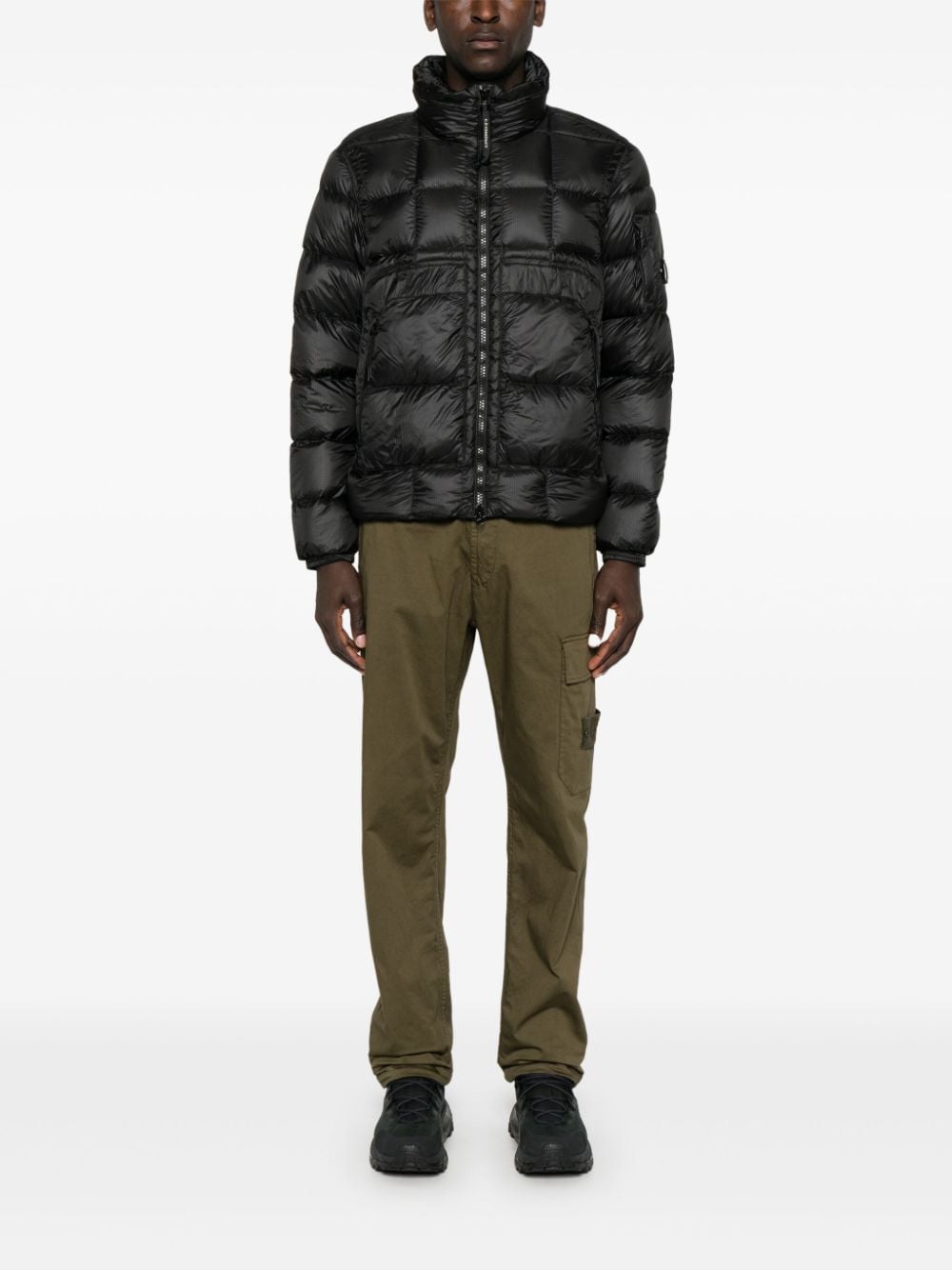 CP COMPANY D.d. shell hooded medium down jacket Enormi sconti