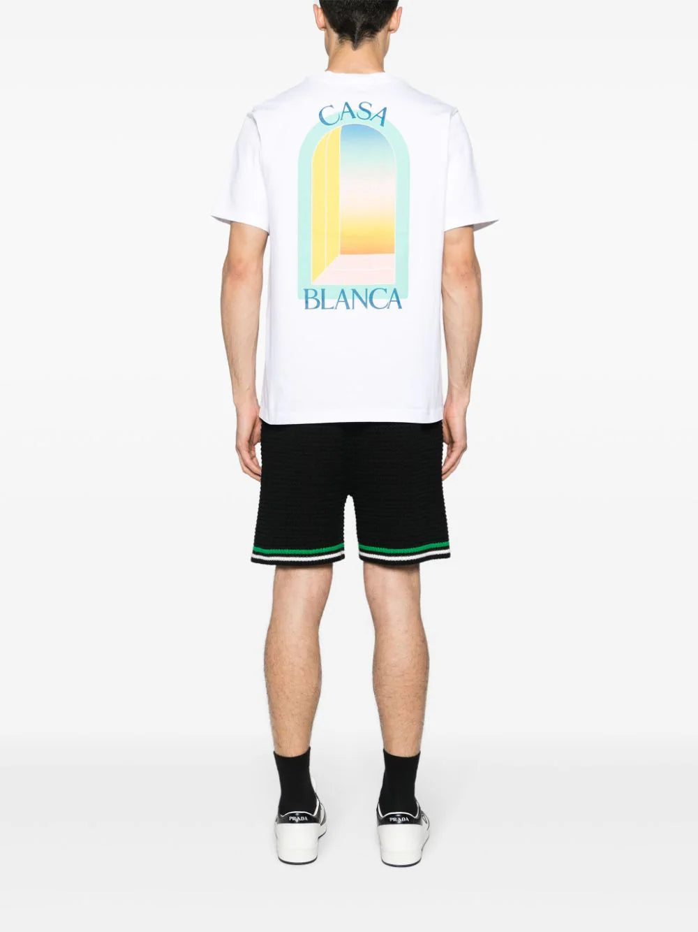 CASABLANCA L'arc coloré t-shirt Black Friday Prezzi