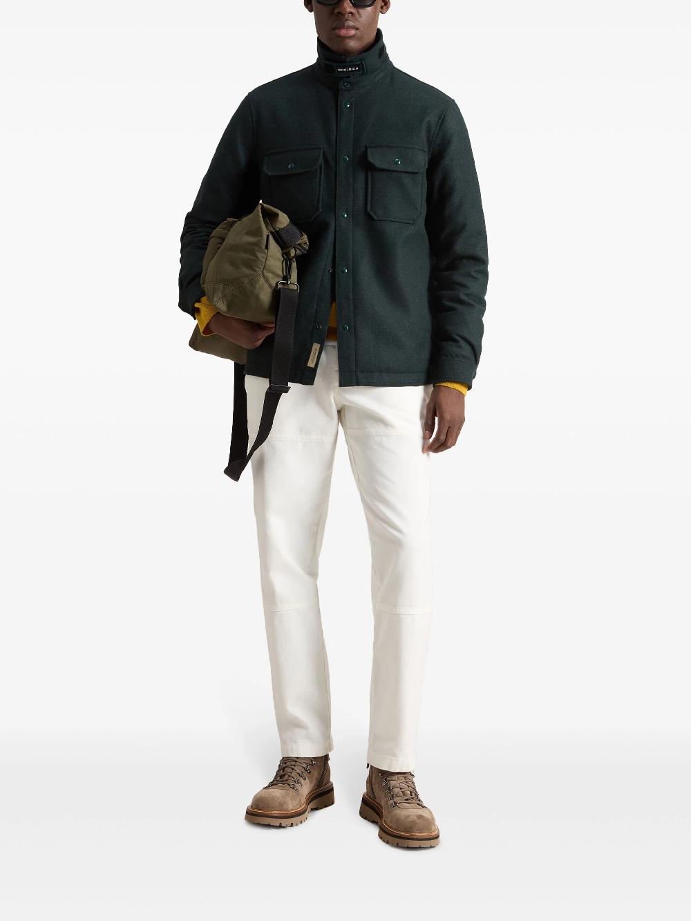 WOOLRICH Alaskan padded overshirt Italy