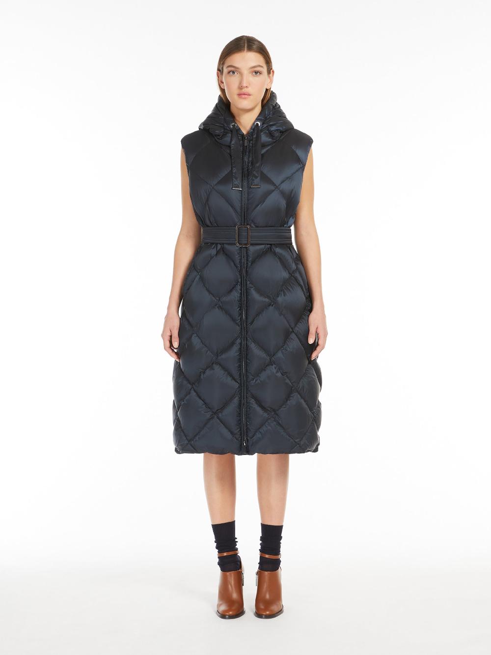 Max Mara Tregil vest in water-repellent canvas Negozio