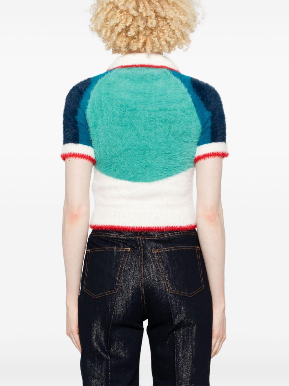 CASABLANCA Sports fluffy polo Moda