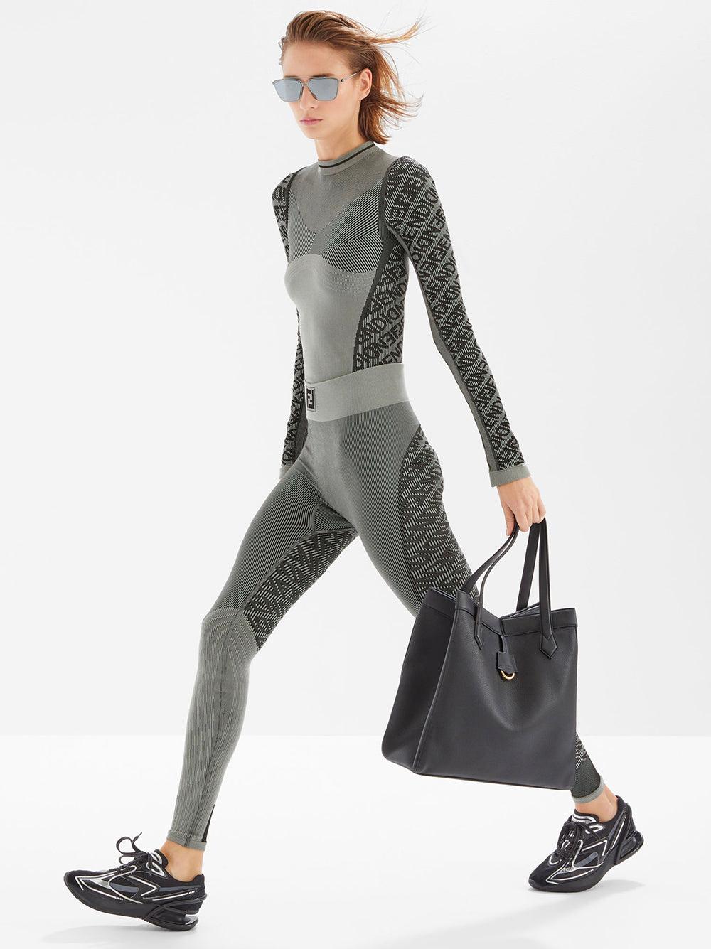 FENDI Tech fabric leggings Offerta Giorno del Papà