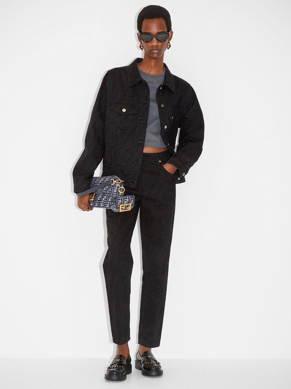 FENDI Ff denim jacket Offerta San Valentino