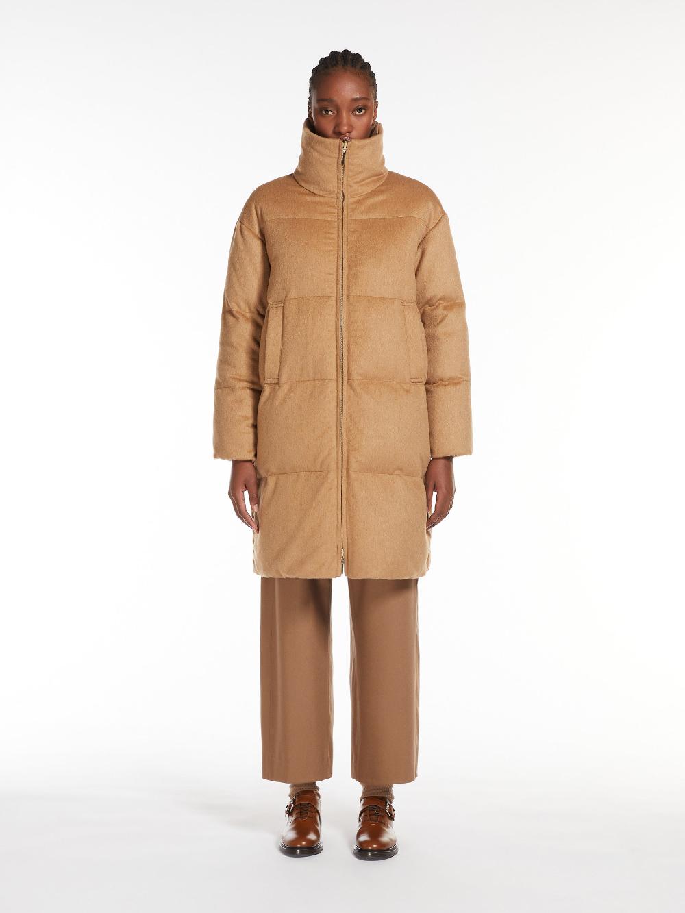 Max Mara Long reversible dante down jacket Enormi risparmi