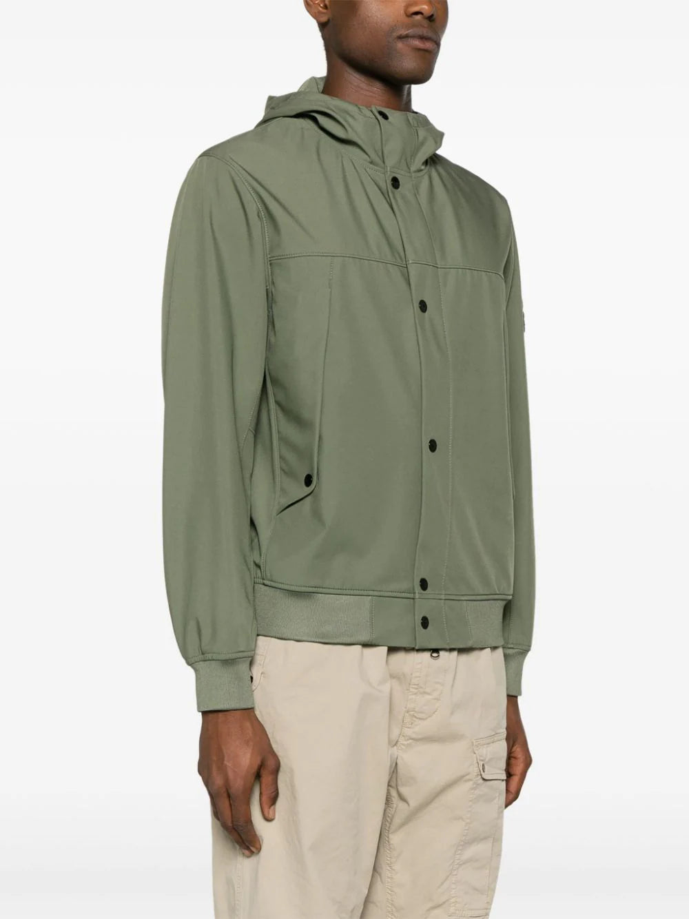 STONE ISLAND 40227 light soft shell-r_e.dye® technology in recycled polyester Italy