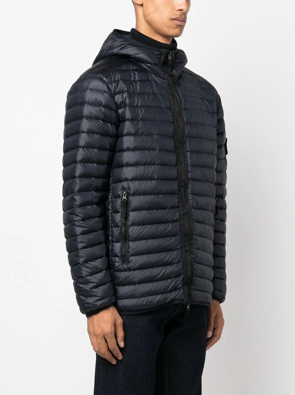 STONE ISLAND 40324 24 loom woven chambers recycled nylon down-tc_packable In Linea