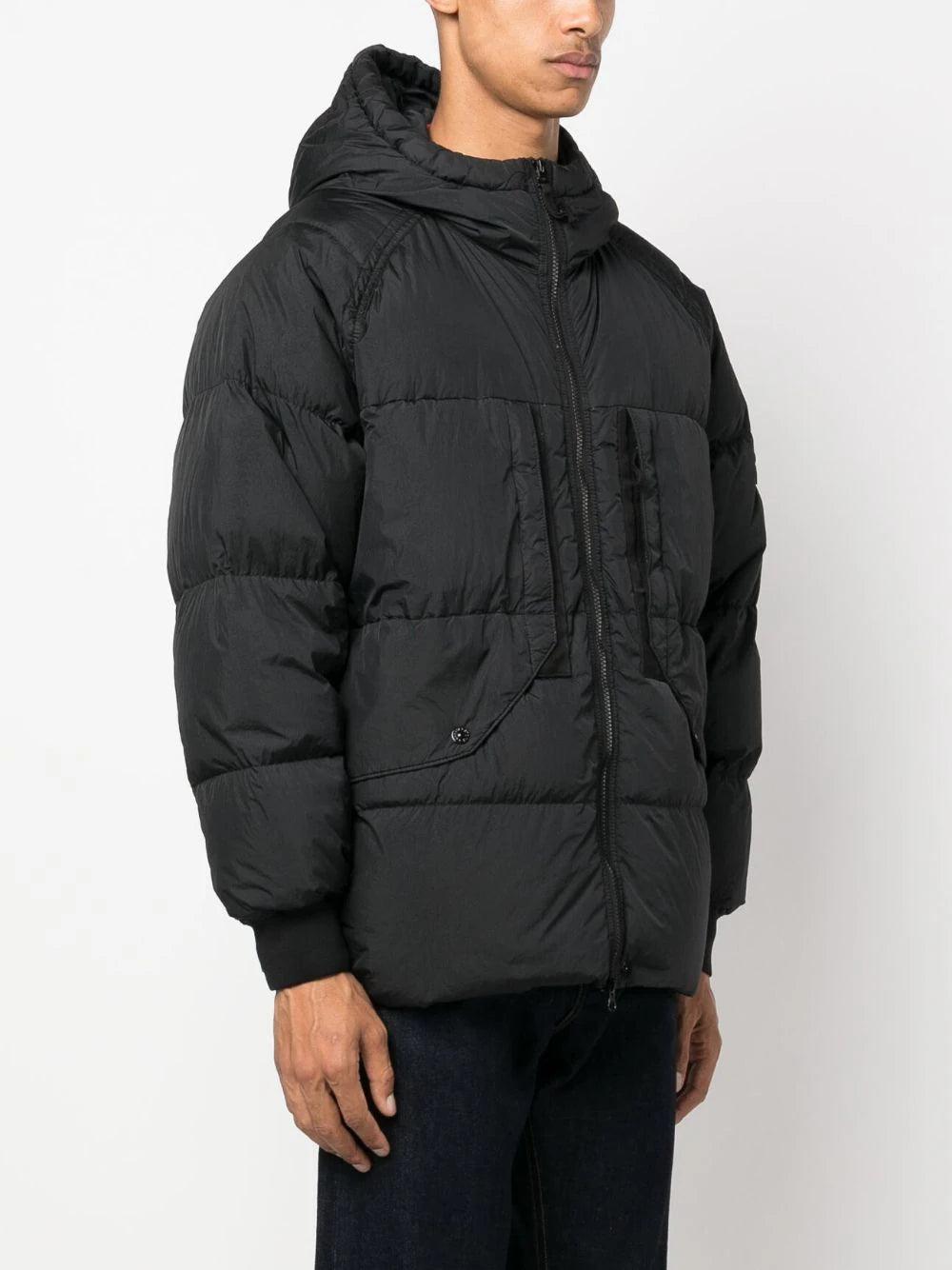 STONE ISLAND 40723 garment dyed crinkle reps recycled nylon down Qualità