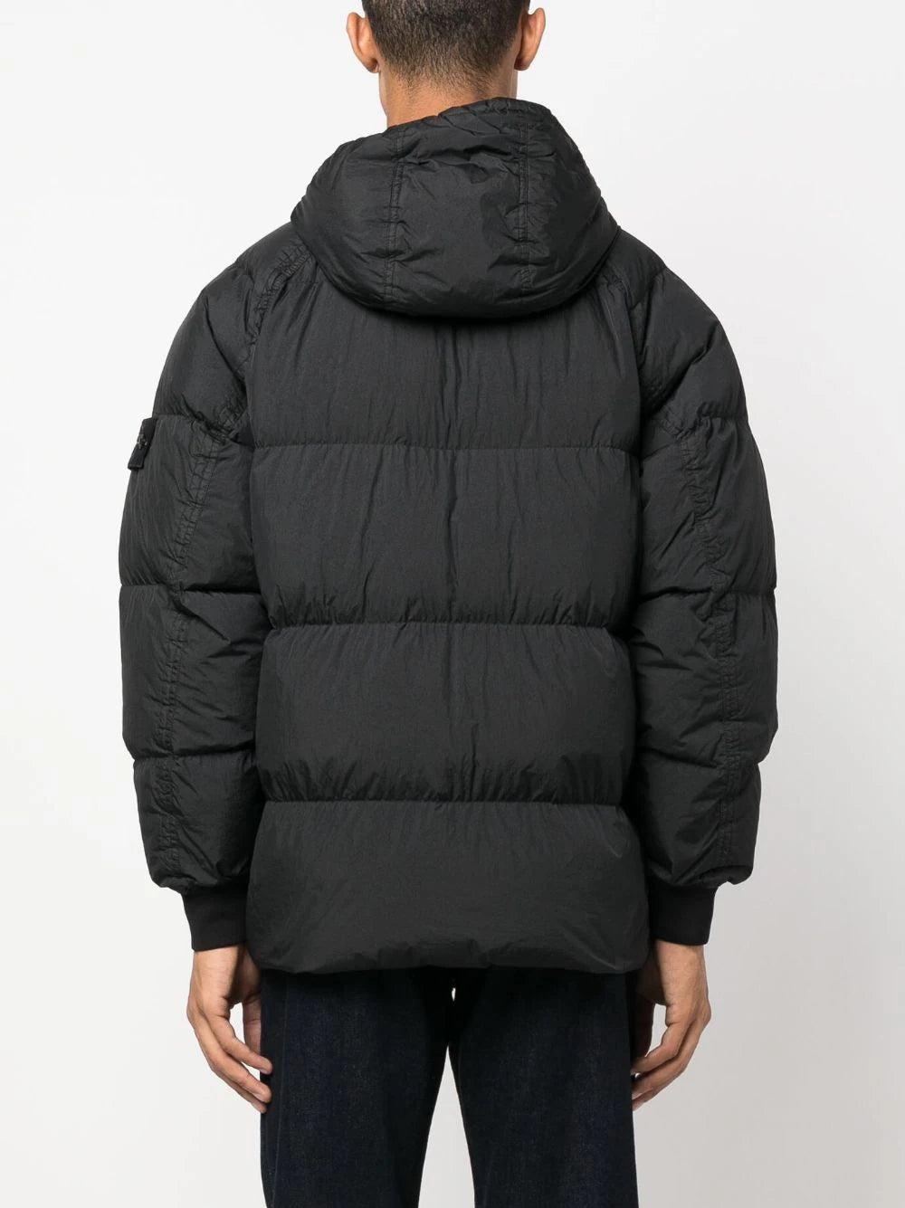 STONE ISLAND 40723 garment dyed crinkle reps recycled nylon down Qualità