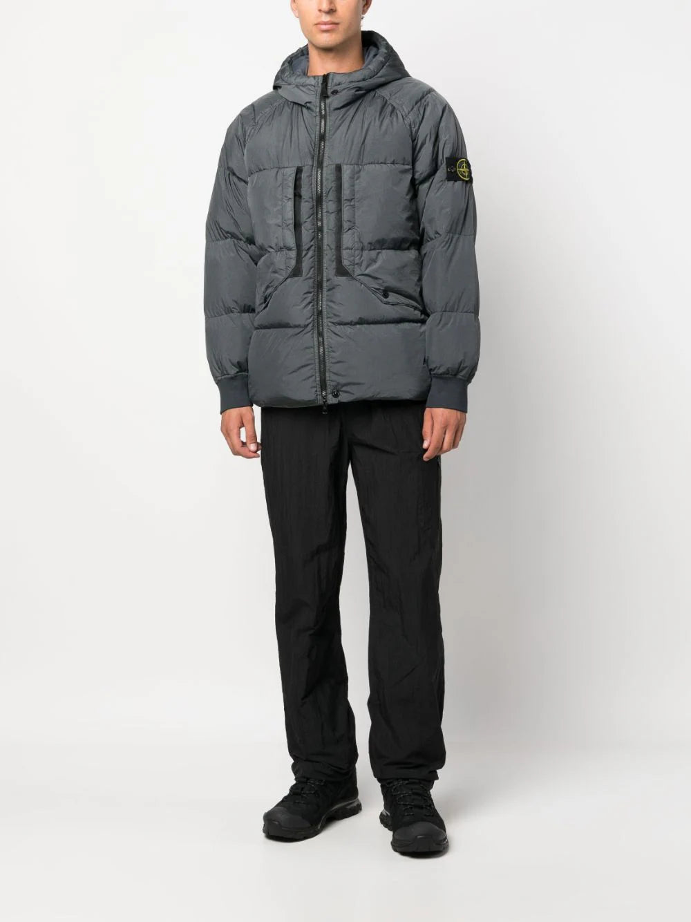 STONE ISLAND 40723 garment dyed crinkle reps recycled nylon down Pezzi Unici