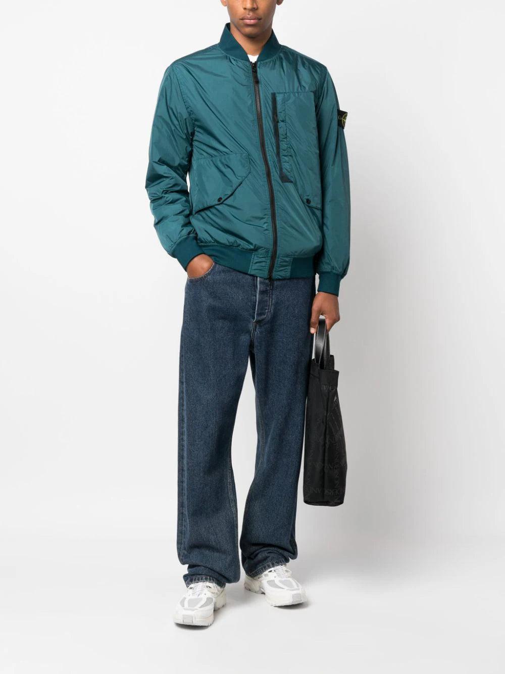 STONE ISLAND 40923 garment dyed crinkle reps recycled nylon with primaloft®-tc Fino Al -60%