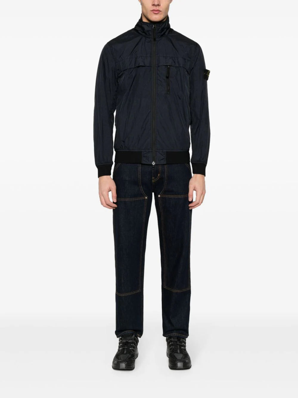 STONE ISLAND 41022 garment dyed crinkle reps r-ny Shopping Online