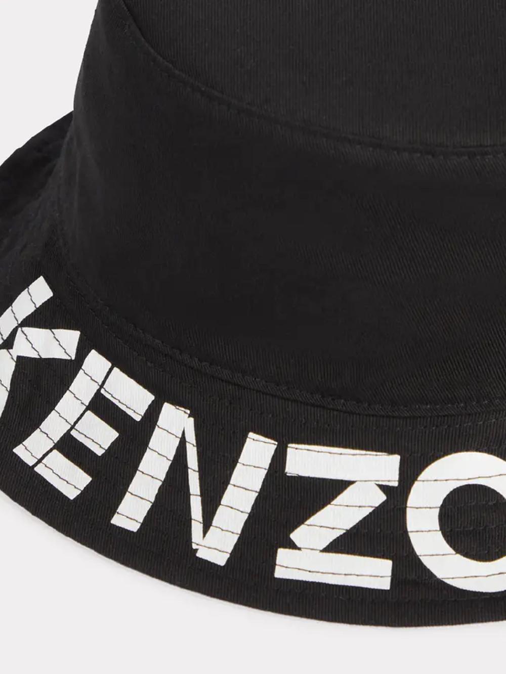 KENZO 'kenzography' reversible cotton hat Saldi Di Fabbrica