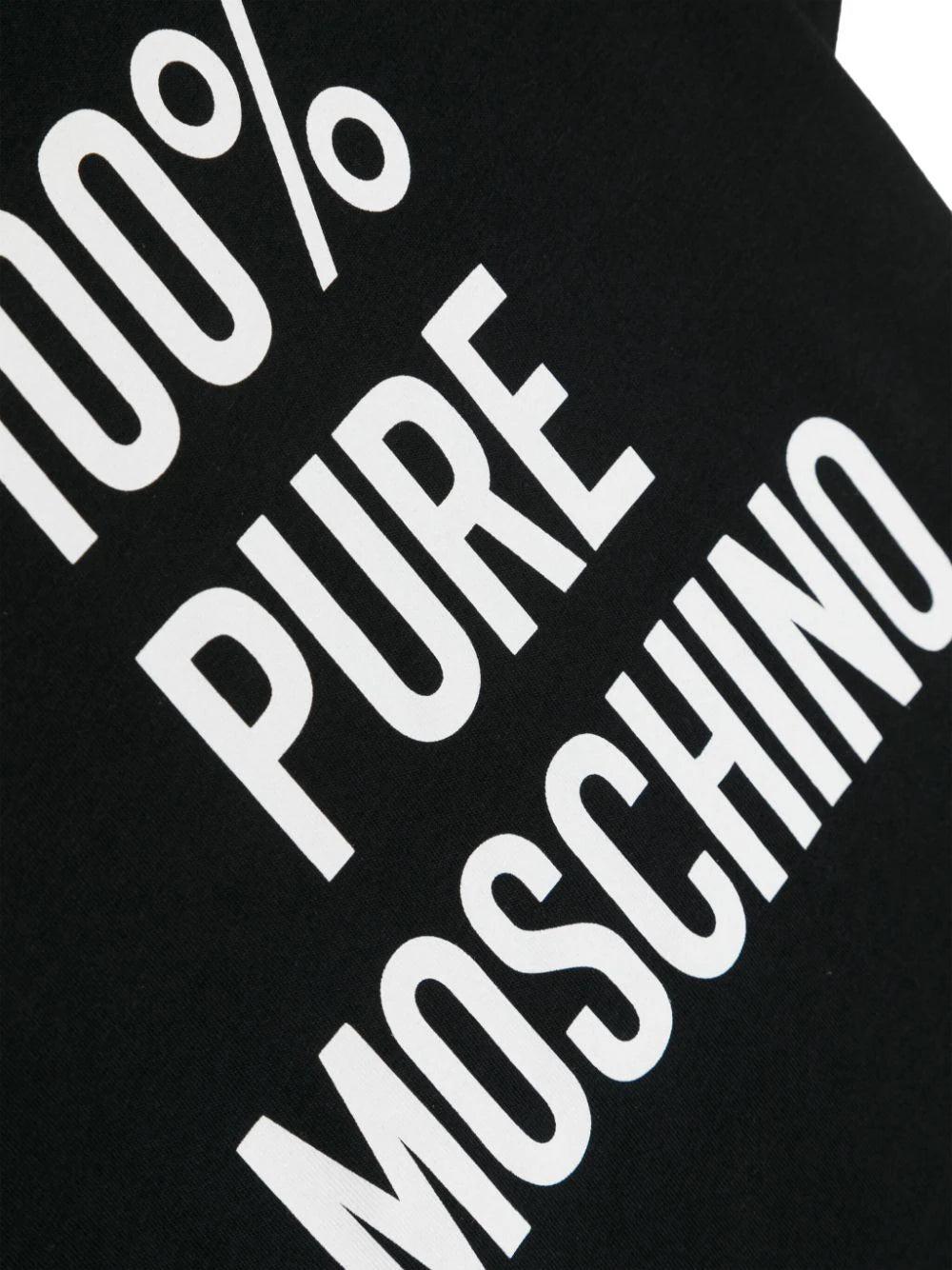 Moschino Kids 100% pure moschino cotton t-shirt Spedizione gratuita
