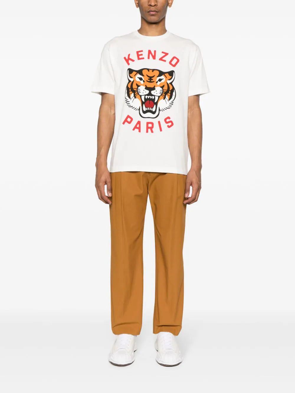 KENZO 'tiger varsity' t-shirt Vendita calda