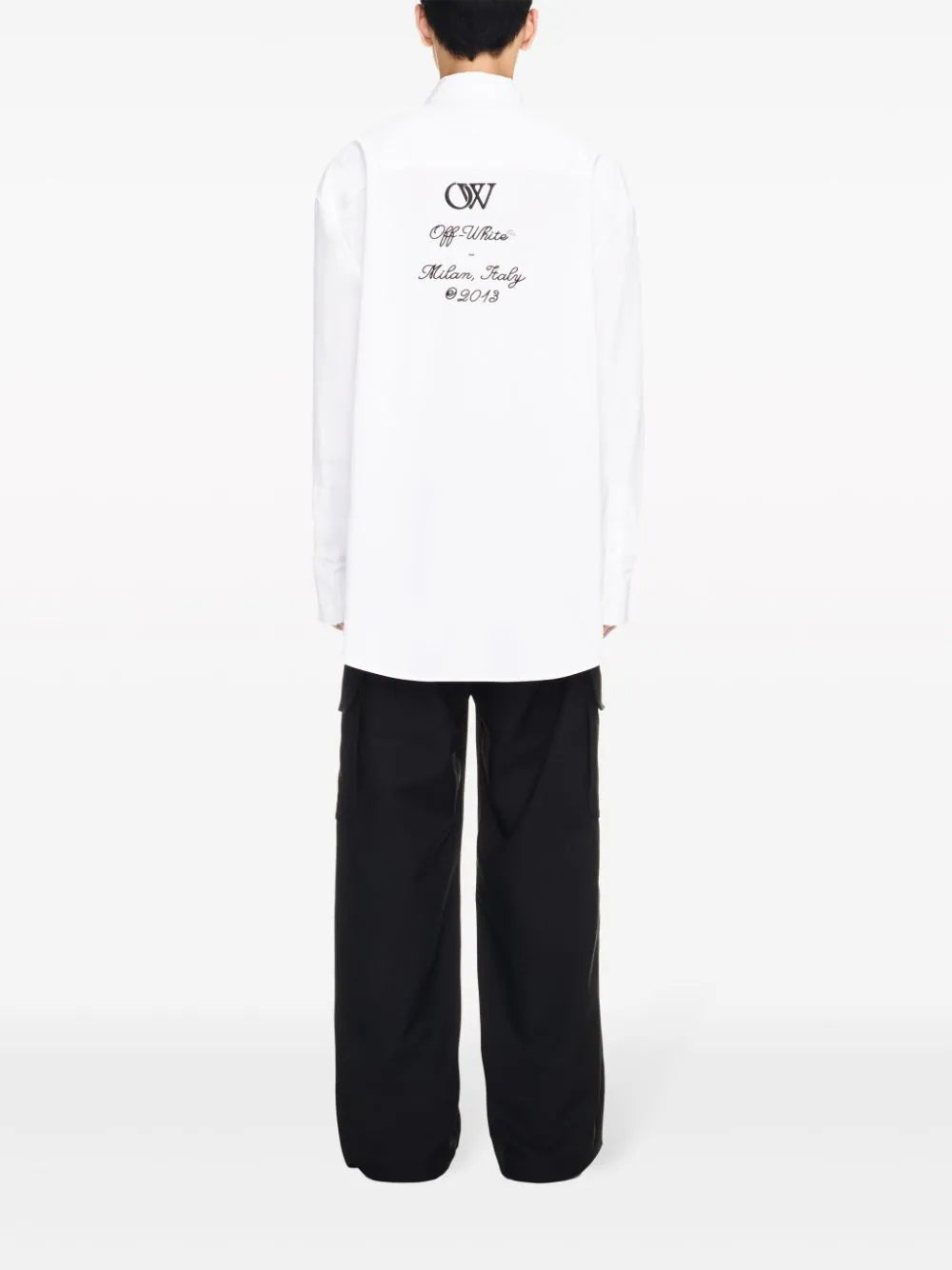 OFF-WHITE 23 logo overshirt Ultimi due giorni