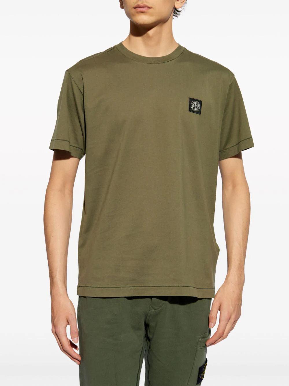 STONE ISLAND 24113 cotton t-shirt Ultimo giorno