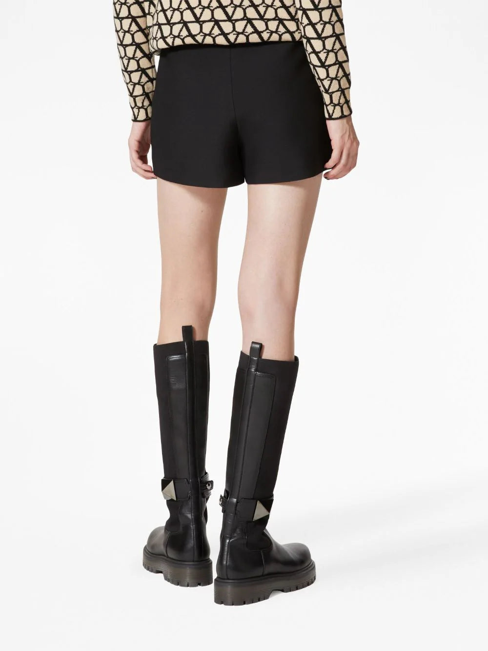 Valentino Garavani 'v gold' shorts Super sconto