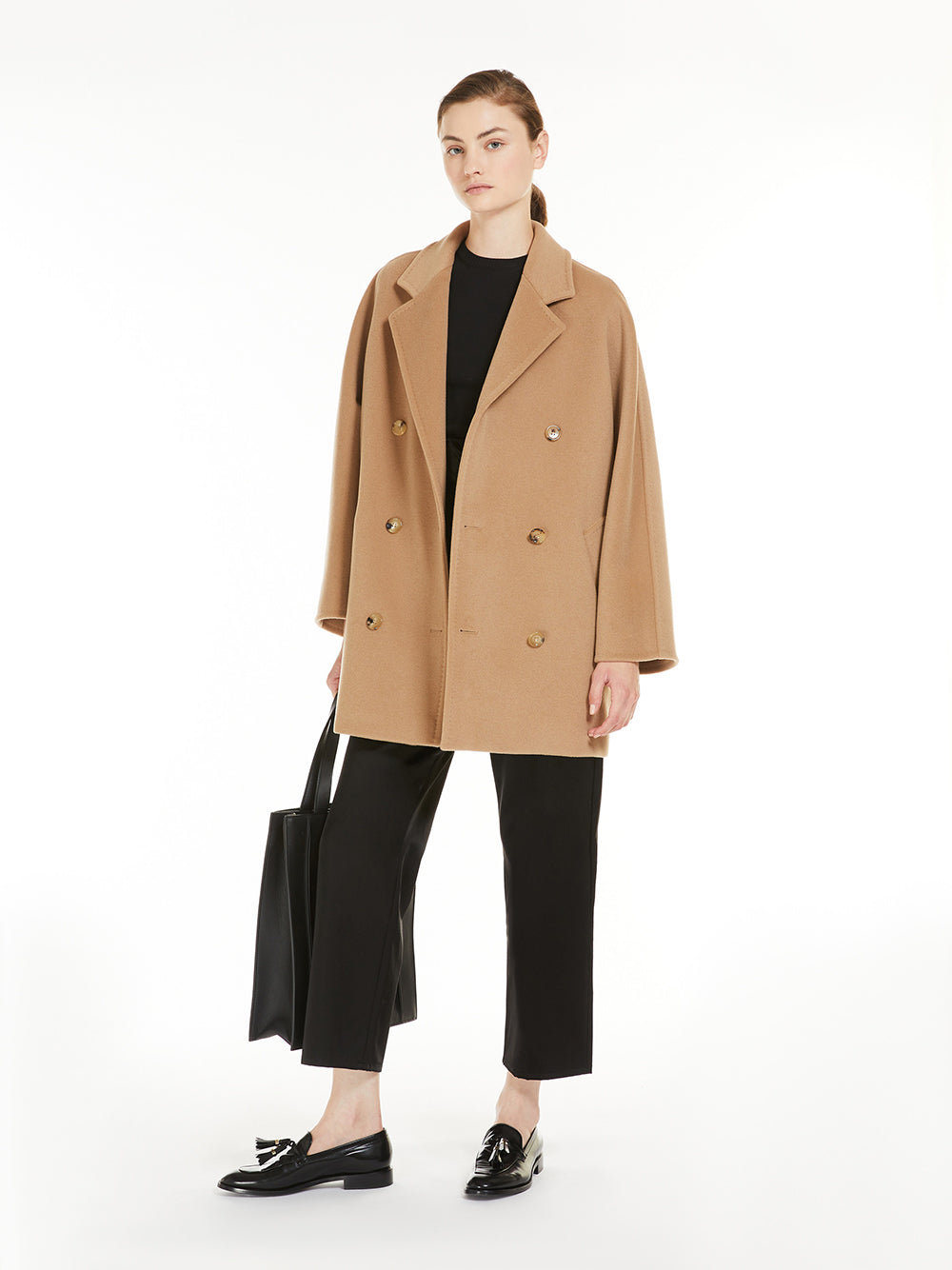 Max Mara 101801 short icon coat Black Friday Prezzi