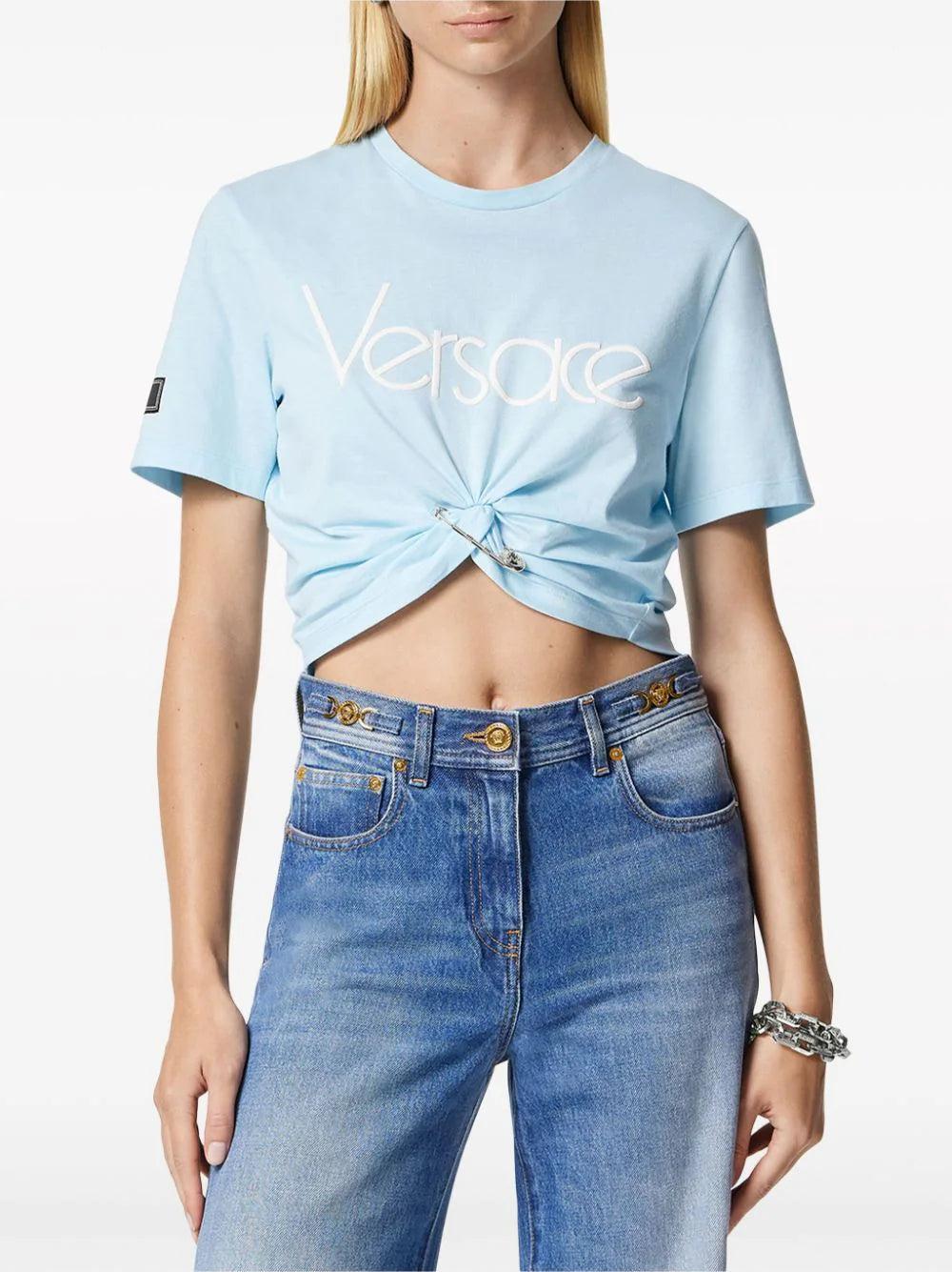 VERSACE 1978 re-edition logo short t-shirt Promozione