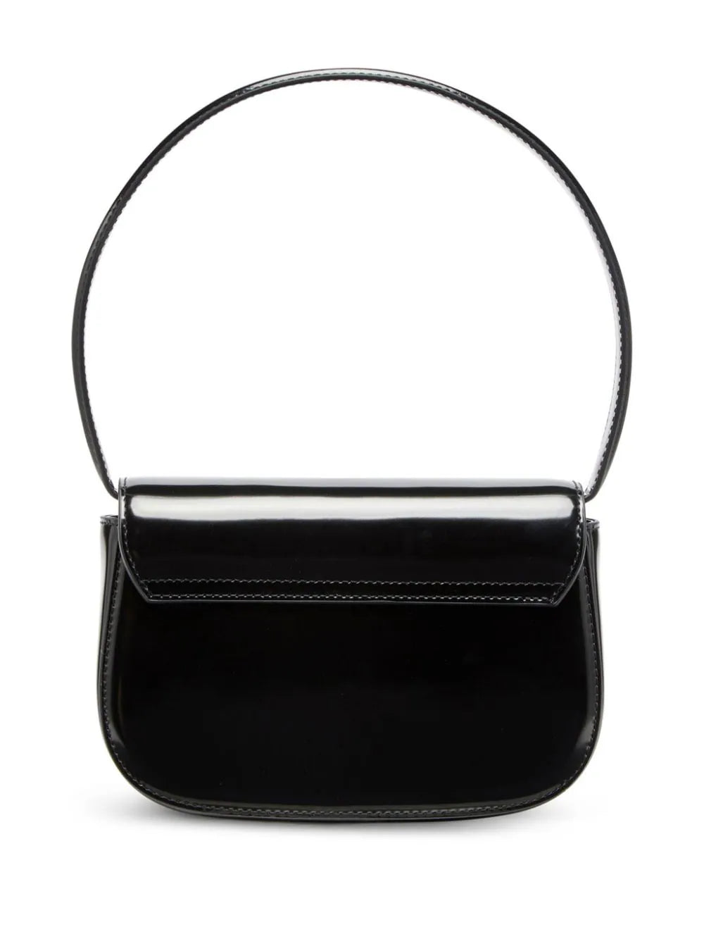 DIESEL 1dr-iconic shoulder bag in mirrored leather Economico