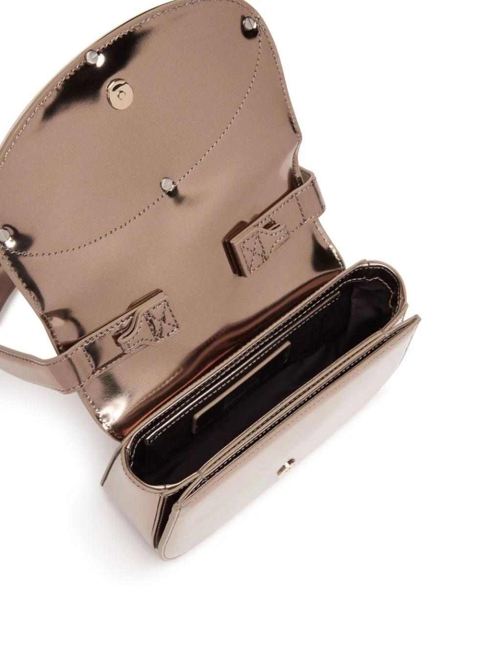 DIESEL 1dr-iconic shoulder bag in mirrored leather Online