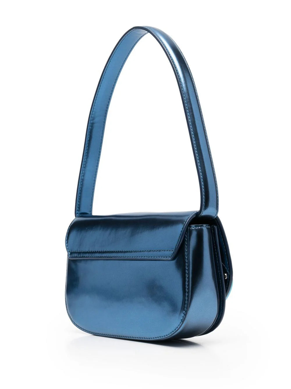 DIESEL 1dr-iconic shoulder bag in mirrored leather Outlet