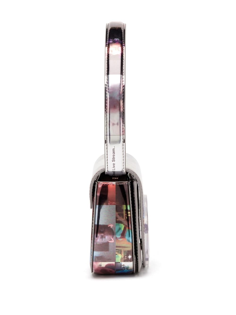 DIESEL 1dr-iconic shoulder bag with print Saldi