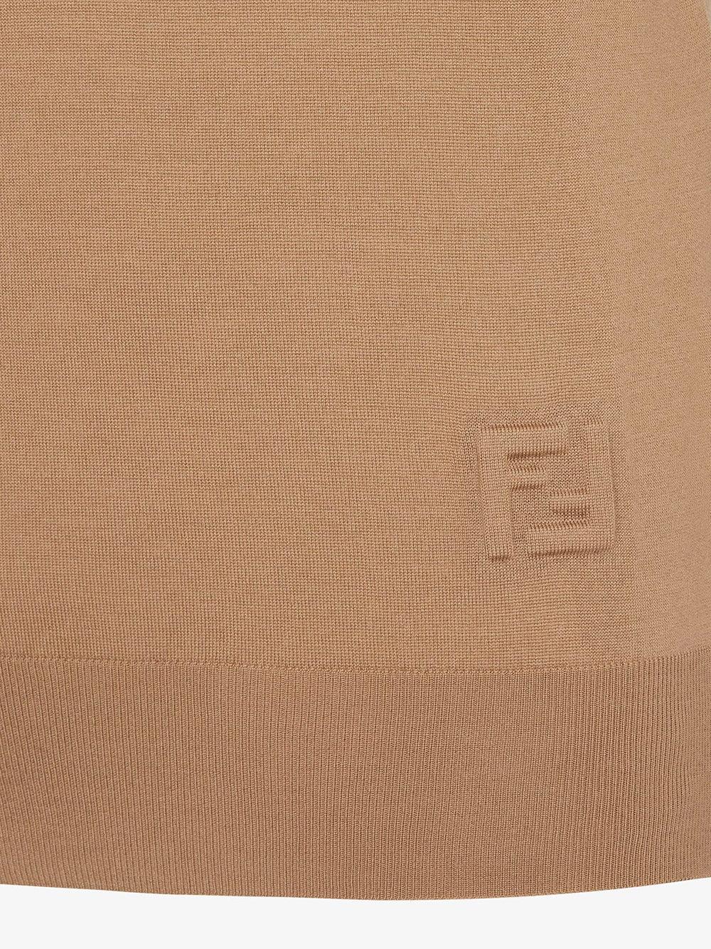 FENDI Wool polo In Saldo