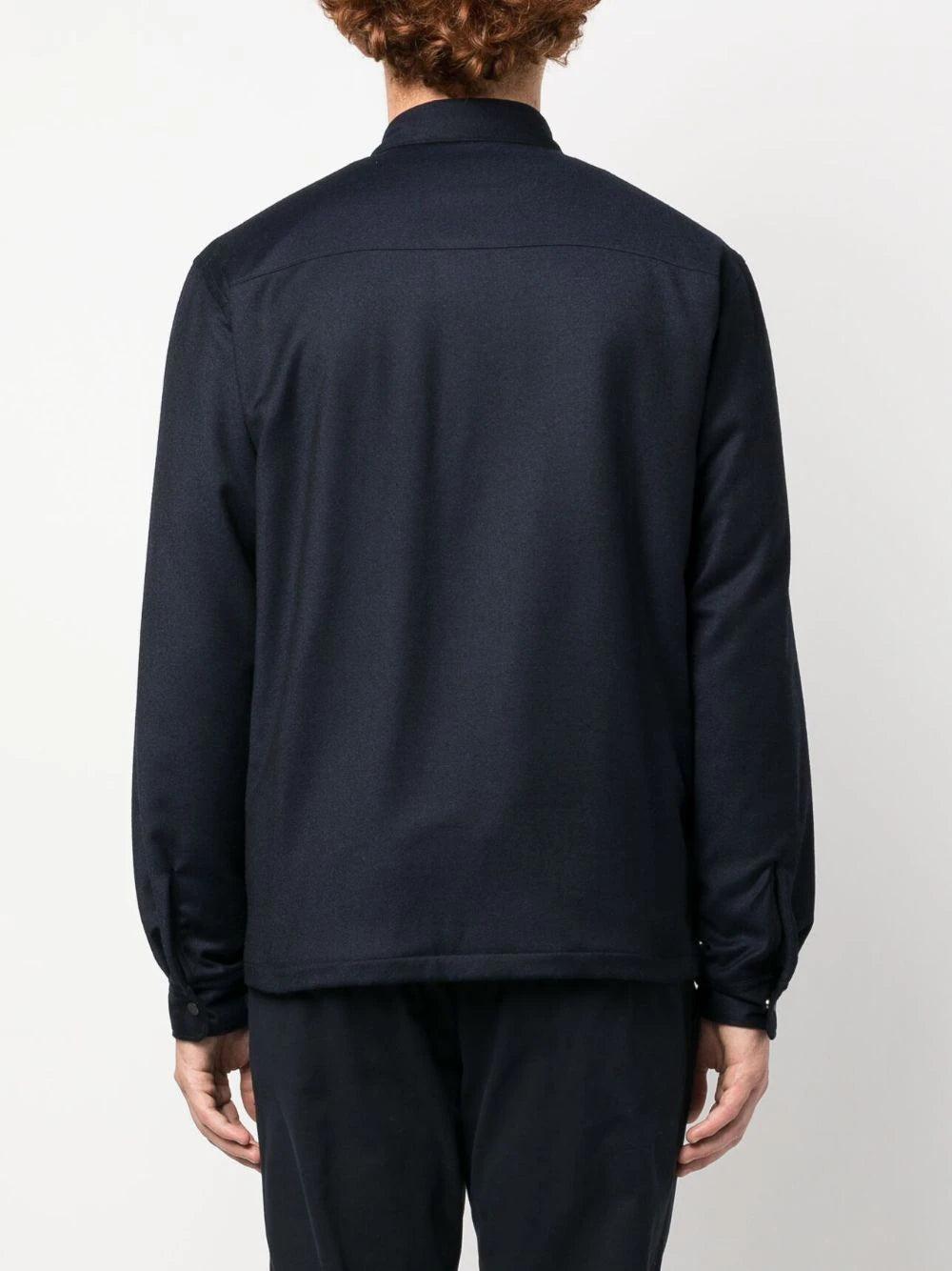 ZEGNA Wool shirt jacket Moda