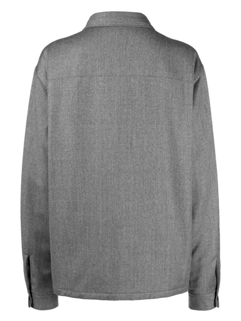 ZEGNA Wool shirt jacket Spedizione gratuita