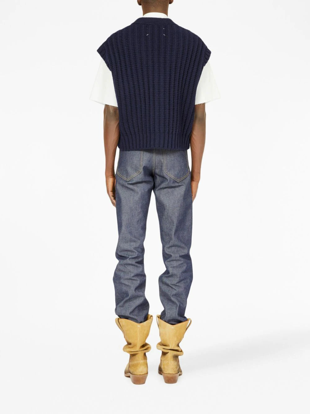 MAISON MARGIELA Wool vest Flash Sale