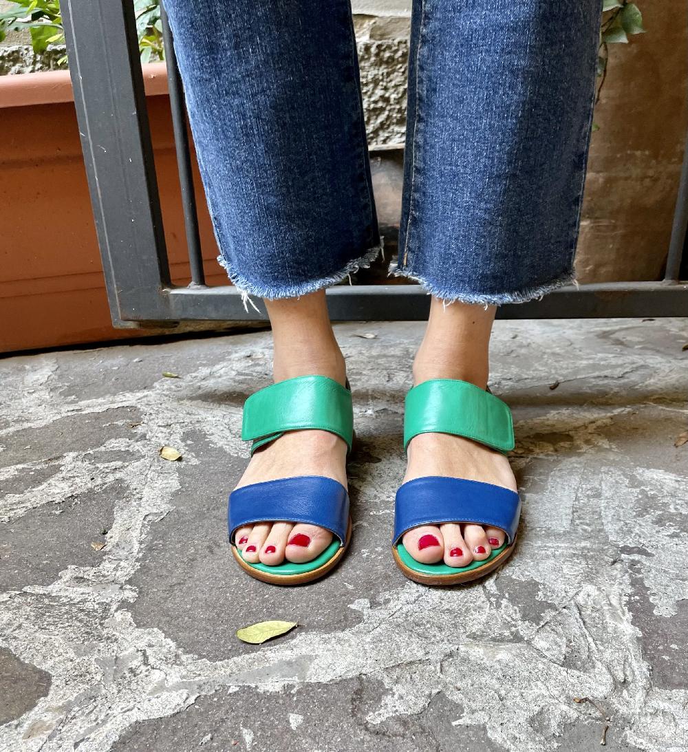 Rose'S Roses Margaux Flat – Leather Offerta