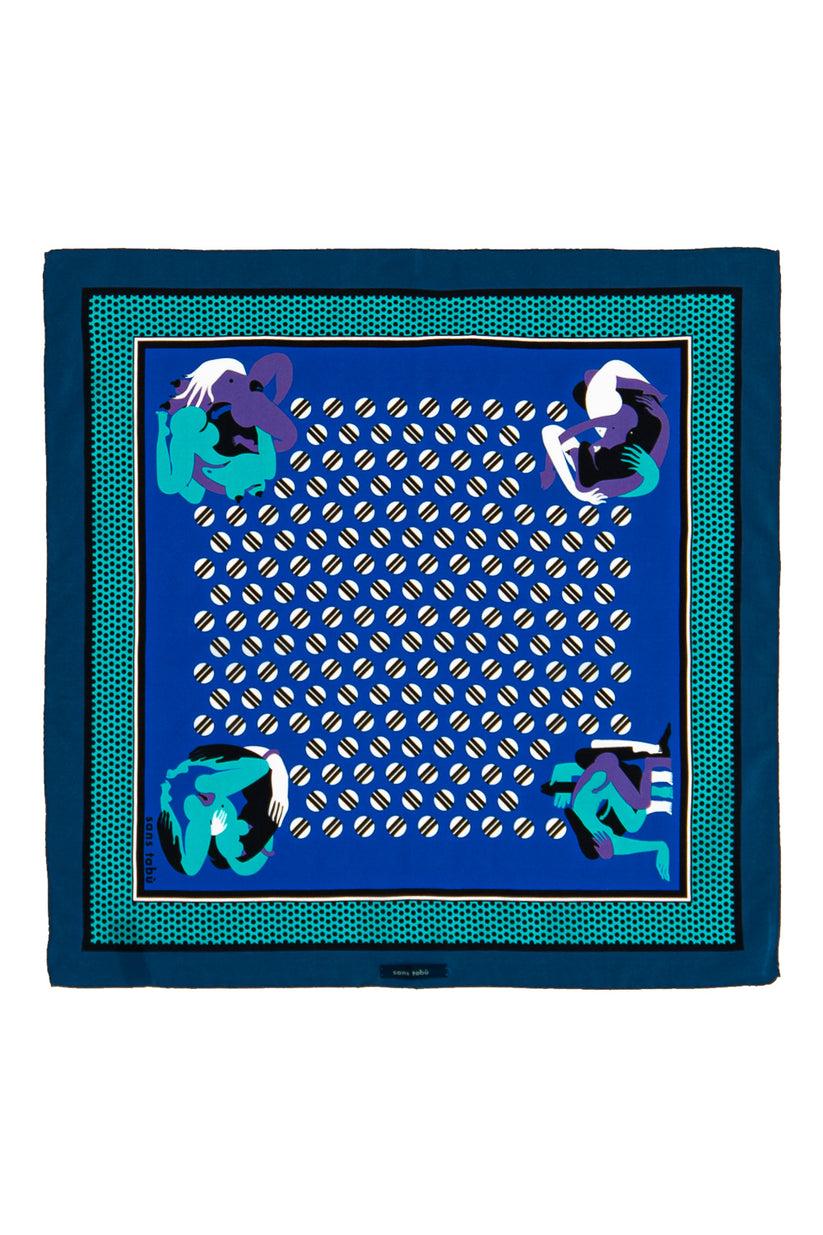 Sans Tabù Foulard pura seta “Wonder” In Saldo