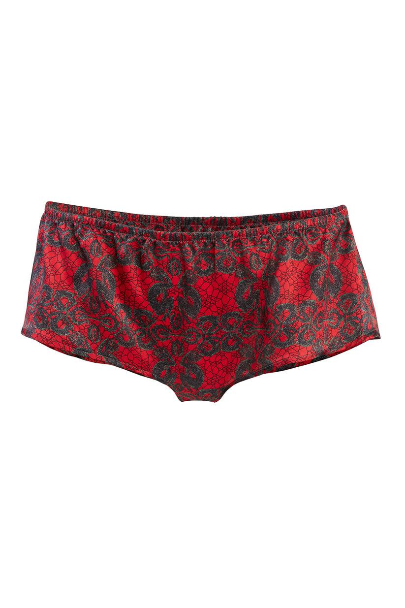 Sans Tabù Culotte in pura seta “Enlace” - Lipstick Flash Sale