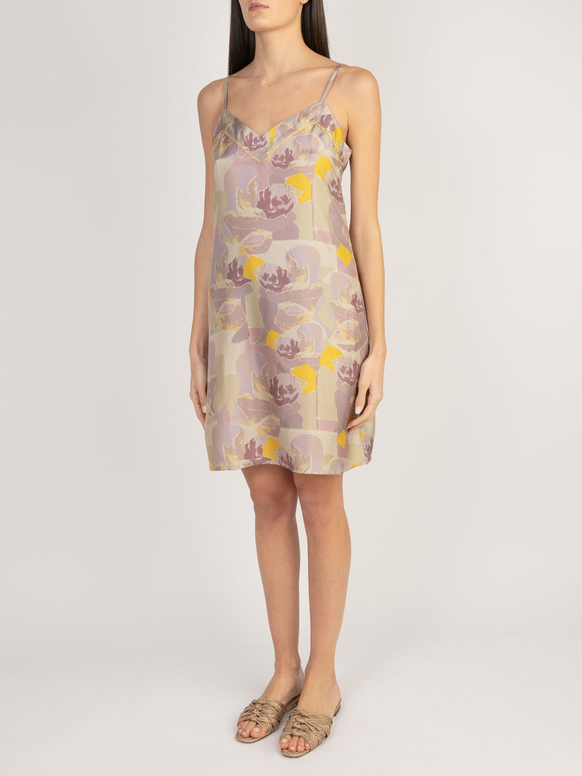 Sans Tabù Slipdress pura seta “Pillow Talk” - Dawn Fornitura limitata