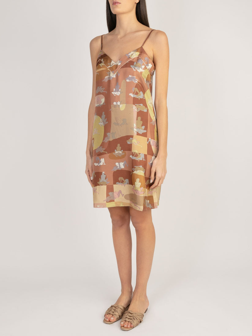Sans Tabù Slipdress pura seta “L’amore” - Twilight Shopping online