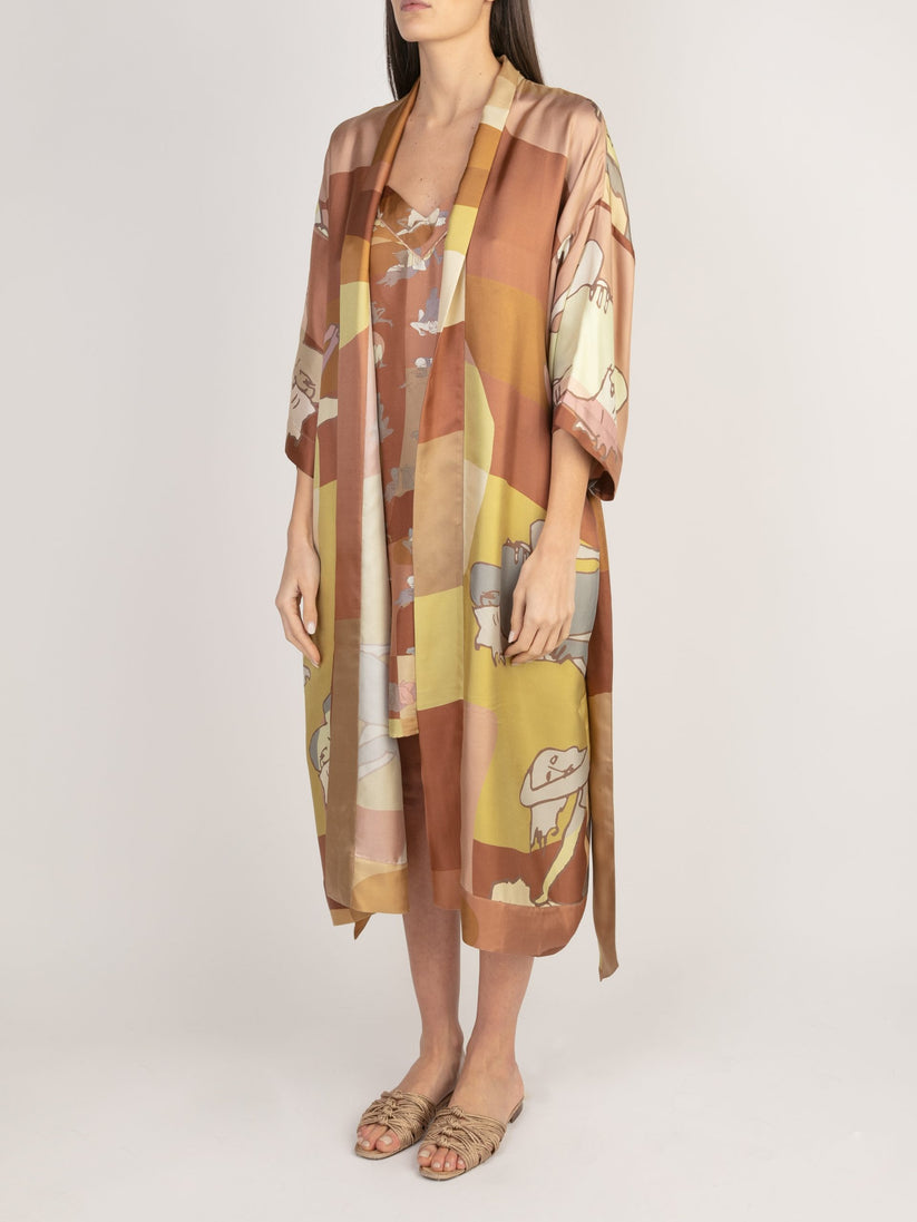 Sans Tabù Slipdress pura seta “L’amore” - Twilight Shopping online