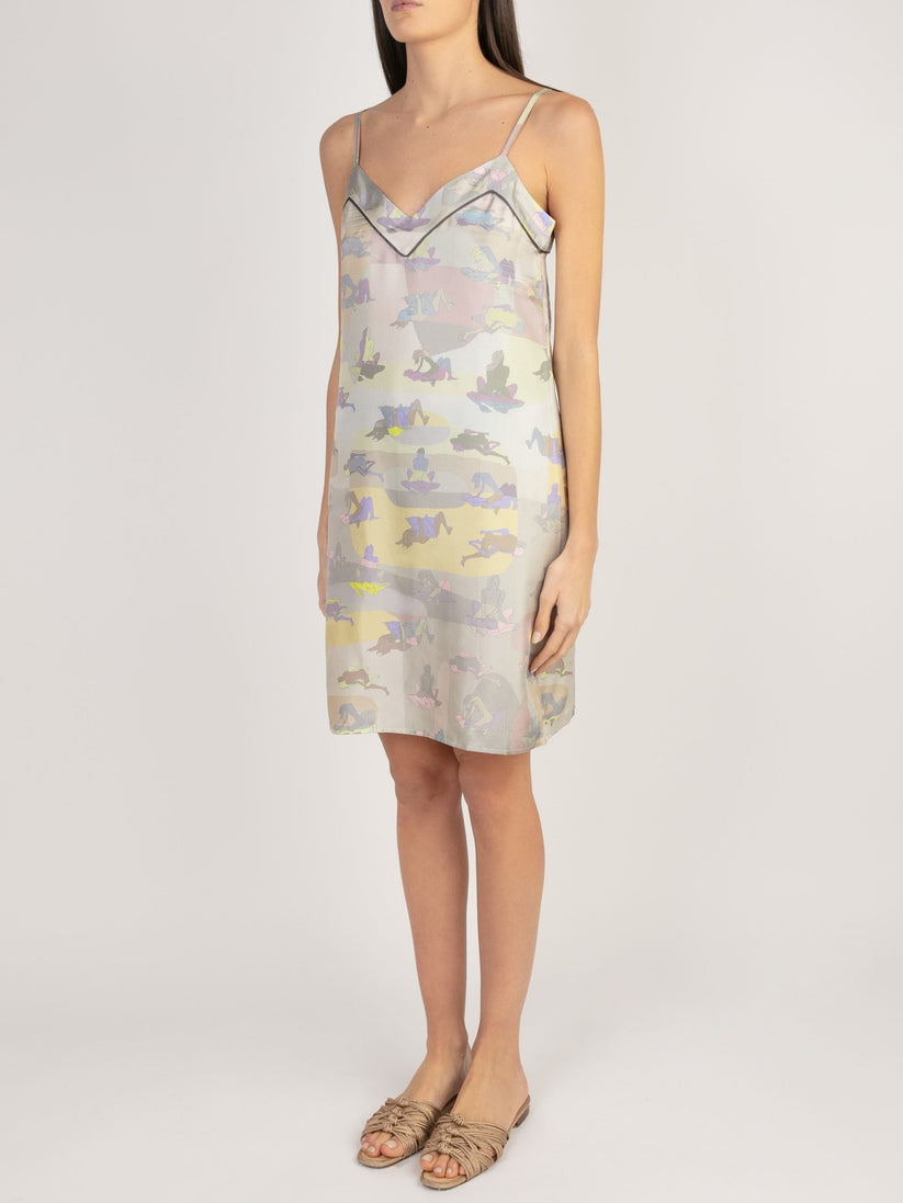 Sans Tabù Slipdress pura seta “L'amore” - Moonlight Negozi Online