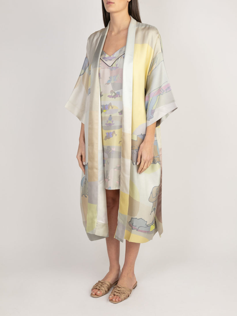 Sans Tabù Slipdress pura seta “L'amore” - Moonlight Negozi Online