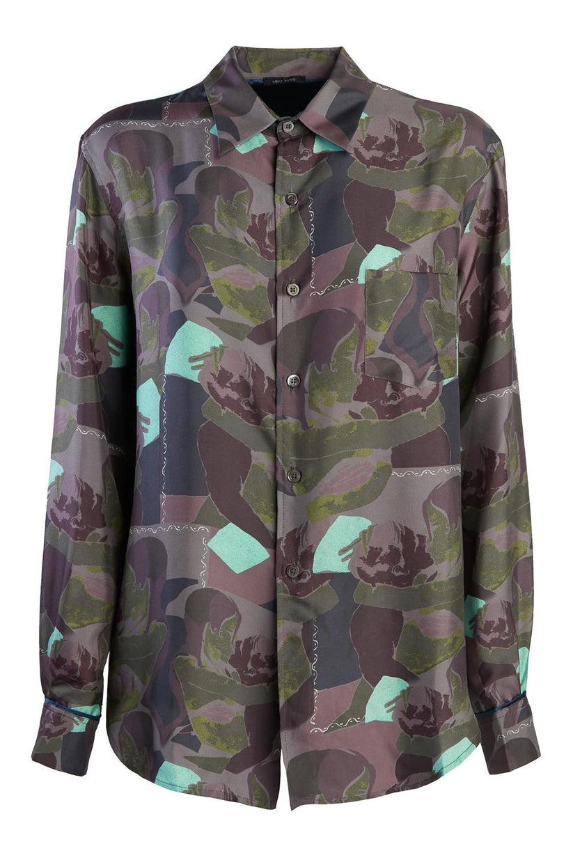Sans Tabù Camicia in pura seta a maniche lunghe “Pillow Talk” – Dusk Fino Al -60%