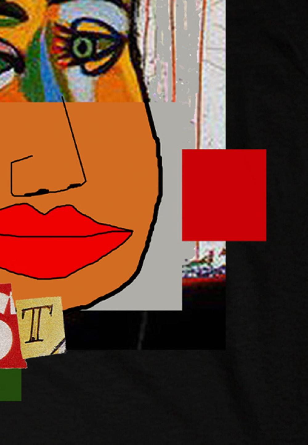 Seetees Artist t-shirt della capsule This Is Art in cotone organico vegano Qualità