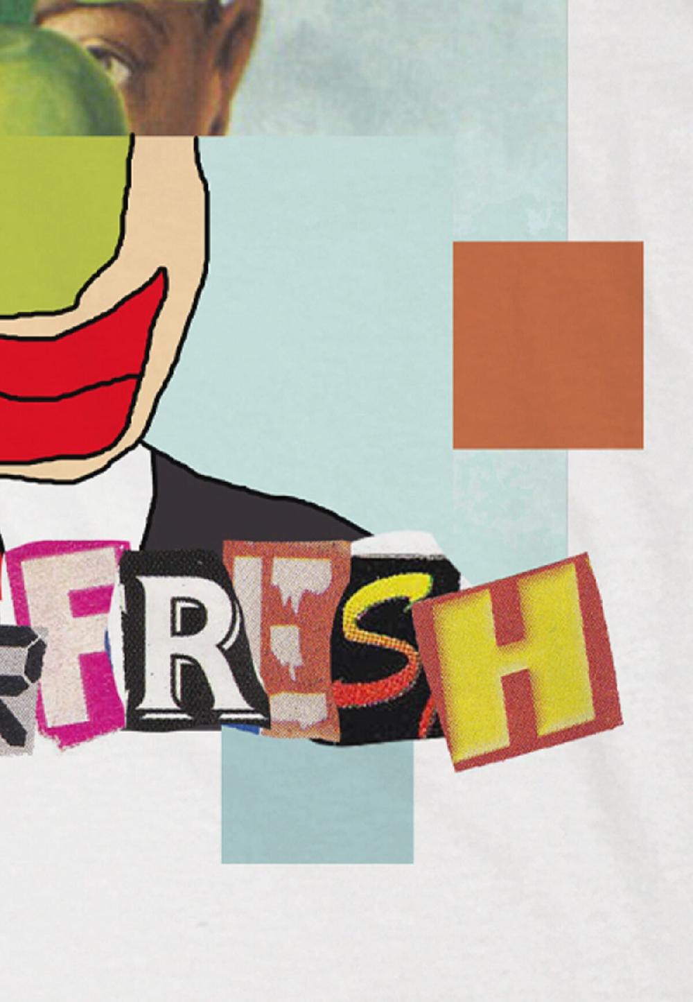 Seetees Superfresh t-shirt della capsule This Is Art cotone organico vegano Soddisfazione Garantita